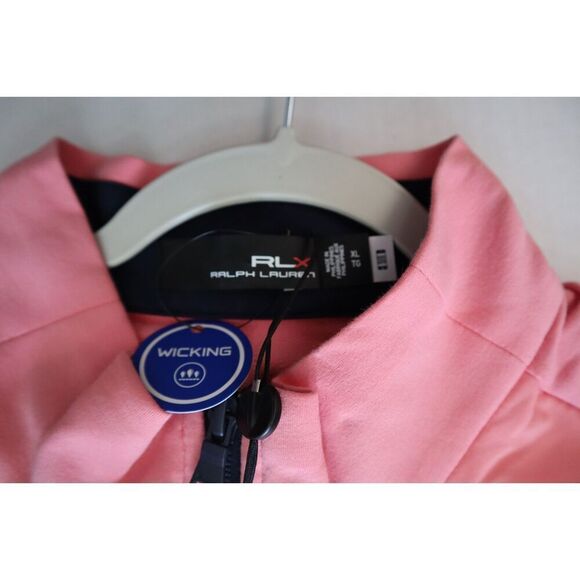 RLX x Ralph Lauren Men's Sz XL Pink Stretch French Terry Golf Vest - Picture 4 of 8